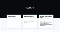 Desktop Screenshot of franklinta.com